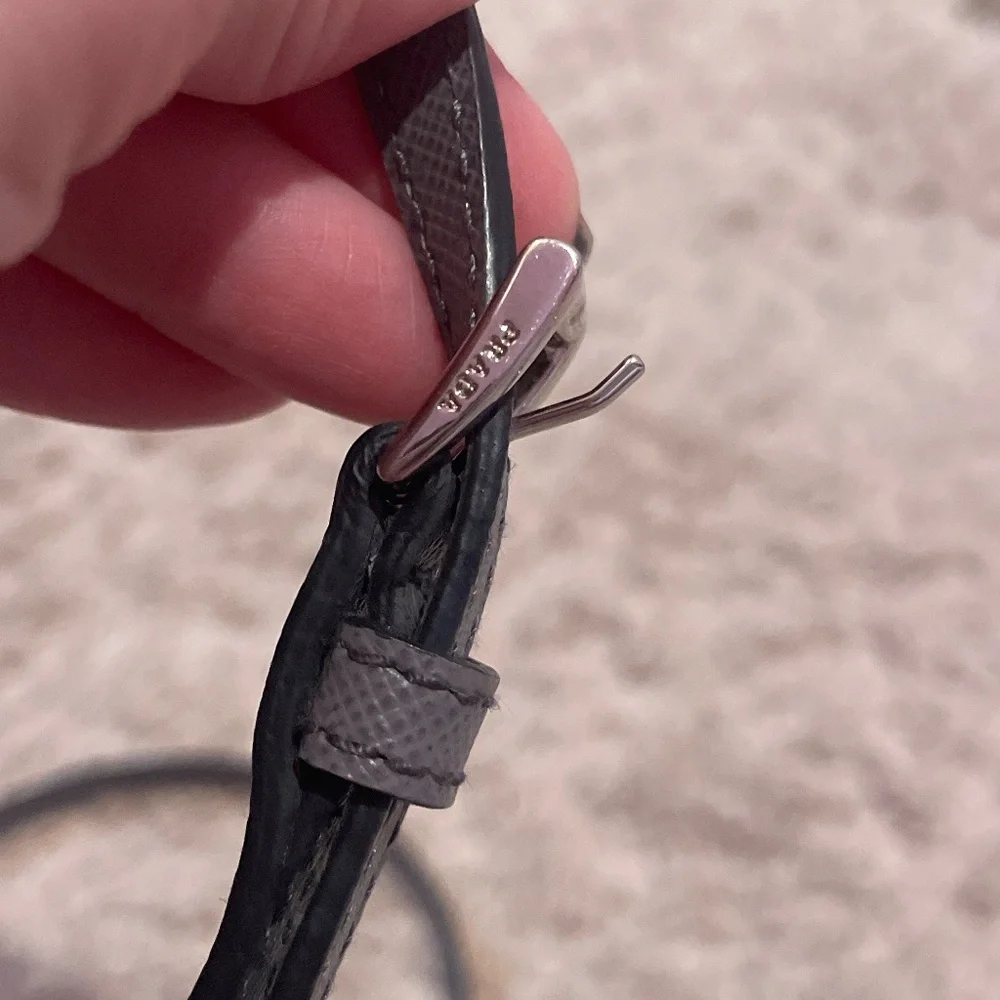Prada Gray Crossbody Bag - Picture 10 of 13